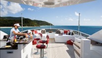 BLIND DATE Lurssen 41m -  Sundeck Bar